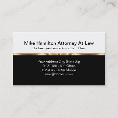 Classy  For An Attorney At Law