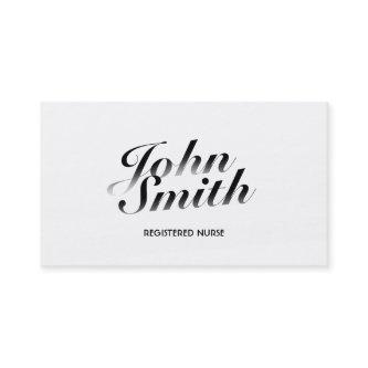 Classy Calligraphic Nurse