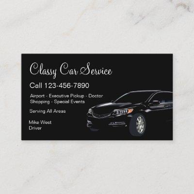 Classy Car Service Or Uber Driver