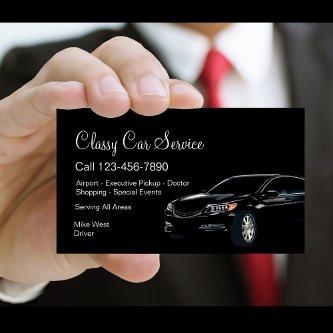 Classy Car Service Or Uber Driver