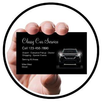 Classy Car Service Or Uber Driver Modern