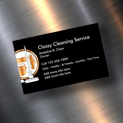 Classy Cleaning Service  Magnet