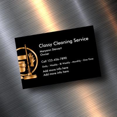 Classy Cleaning Services Design Magnetic