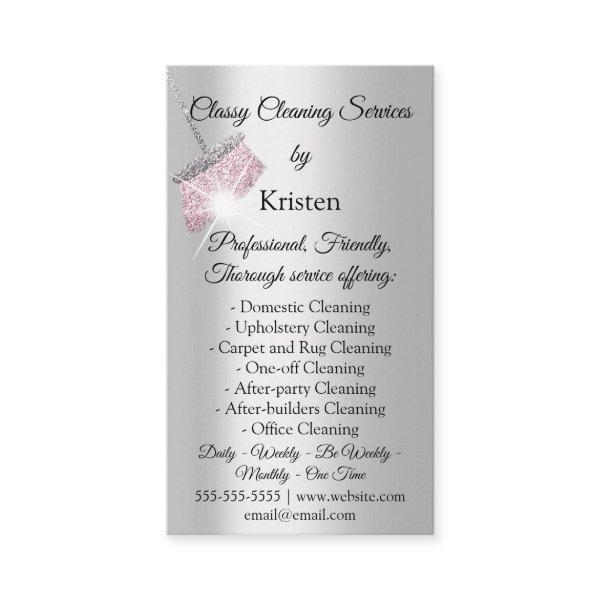 Classy Cleaning Services House Keeping QRCode Rose