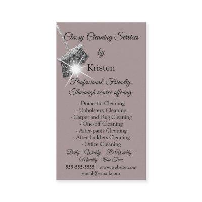 Classy Cleaning Services House Keeping QRCode Rose