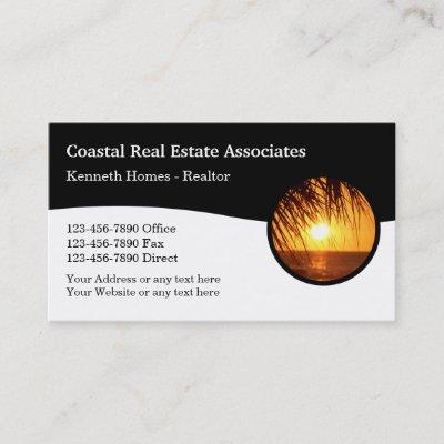 Classy Coastal Real Estate Agent