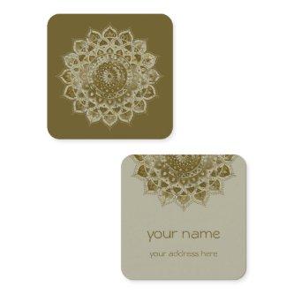 Classy Colorfully Mandala India Style 4 Square
