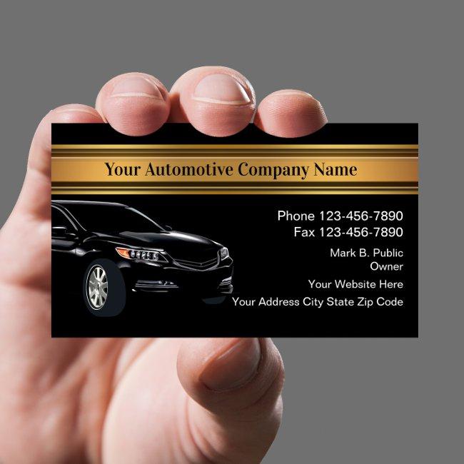 Classy Cool Automotive Template
