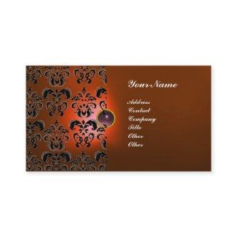 CLASSY DAMASK GEM  MONOGRAM