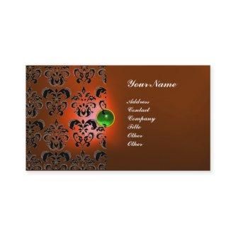 CLASSY DAMASK GEM  MONOGRAM