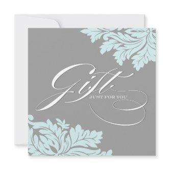 Classy Damask Gift Certificates