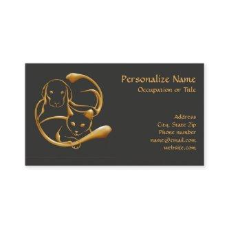 Classy Dog & Cat Gold Pet Animals