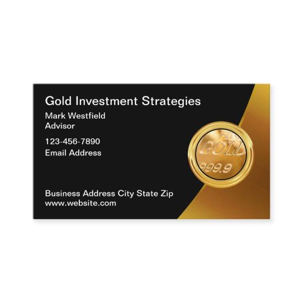 Classy Gold Investment Theme
