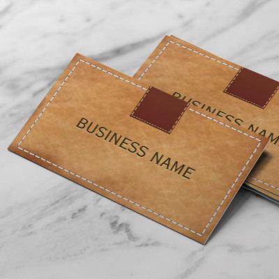 Classy Hand Stitched Leather