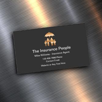 Classy Insurance Agent Magnetic