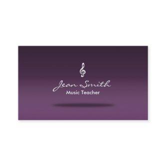 Classy Lavender Purple Music Teacher