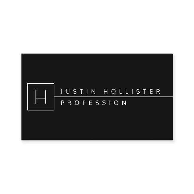 Classy Modern Minimalist | Black & White
