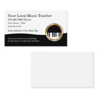 Classy Music Teacher Piano Theme