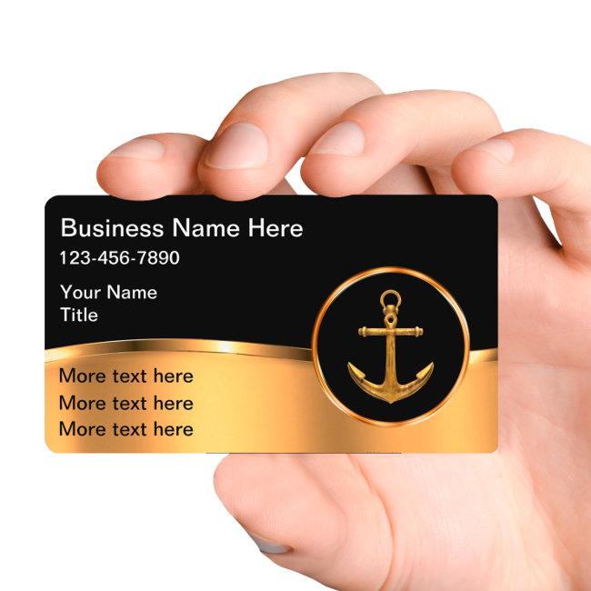 Classy Nautical Theme Boat Anchor