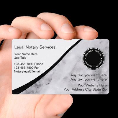 Classy Notary Public  Template