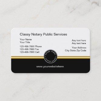 Classy Notary Public