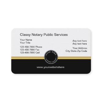 Classy Notary Public