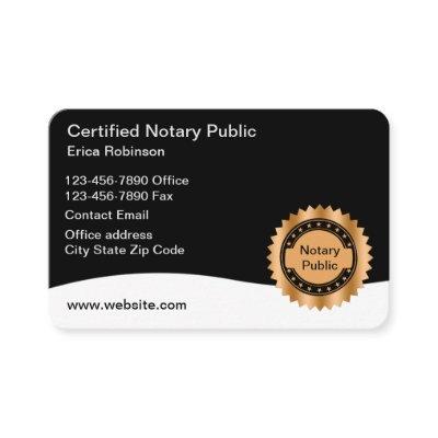 Classy Notary Public Seal Theme