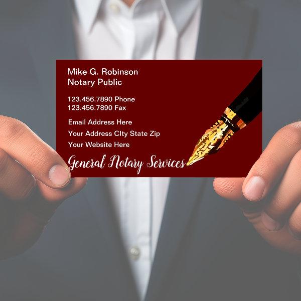 Classy Notary Public Services