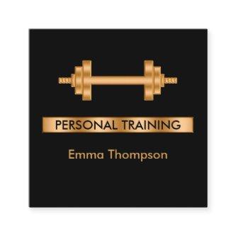 Classy Personal Trainer Fitness Square