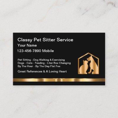 Classy Pet Sitter Home Services