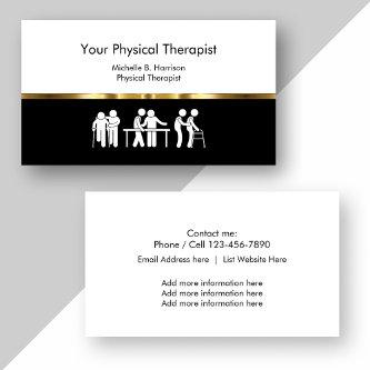 Classy Physical Therapist Design
