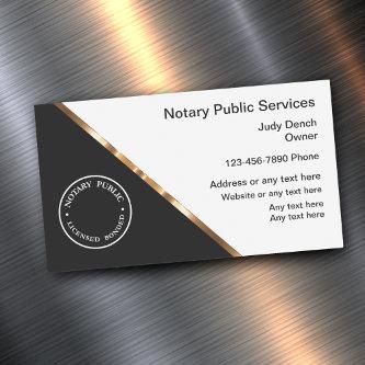 Classy Professional Notary Public  Magnet