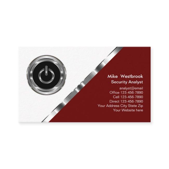 Classy Security Services Modern