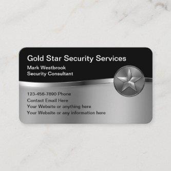 Classy Security Services Star