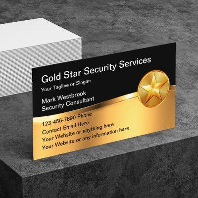 Classy Security Services Star Emblem