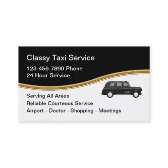 Classy Taxi Service Modern