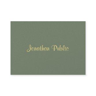 Classy Template Handwriting Modern Professional