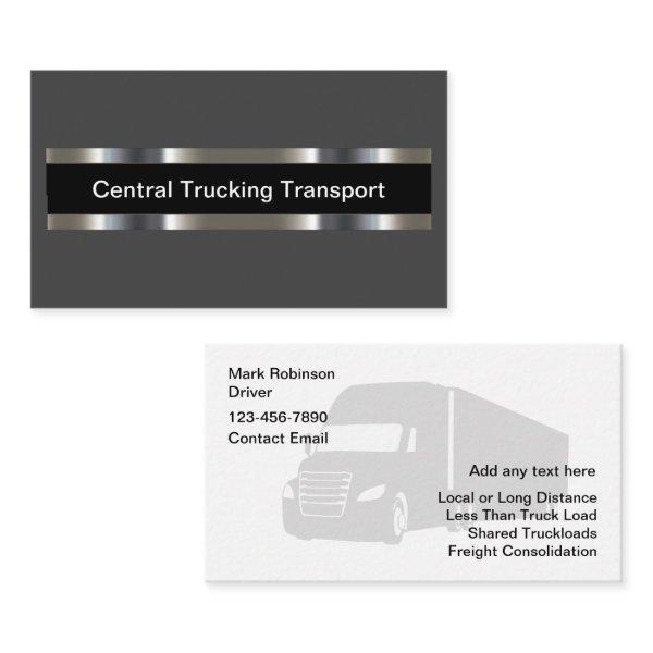 Classy Trucking Shipping Transport Services