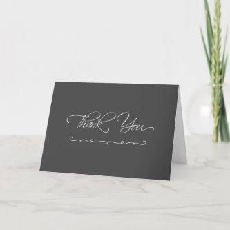 Classy Understated Business Thank You Cards