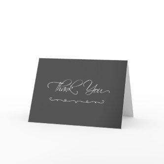 Classy Understated Business Thank You Cards