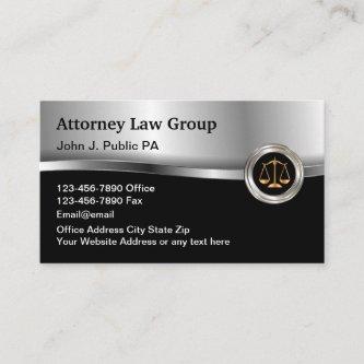 Classy Upscale Law Office Attorney