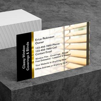 Classy Window Coverings And Blinds