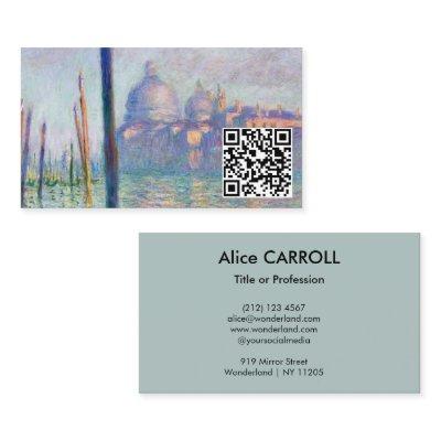 Claude Monet - Grand Canal, Venice - QR Code
