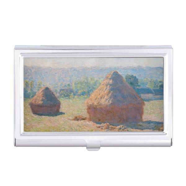 Claude Monet - Haystacks, end of Summer  Case