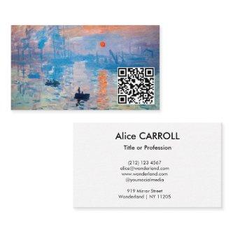 Claude Monet - Impression, Sunrise - QR Code
