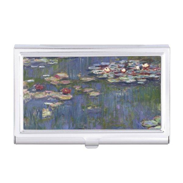Claude Monet Impressionist Water Lillies Painting  Case