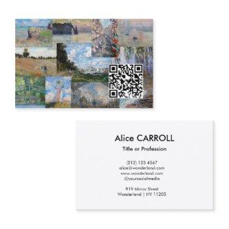 Claude Monet - Masterpieces Patchwork - QR Code