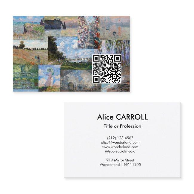 Claude Monet - Masterpieces Patchwork - QR Code