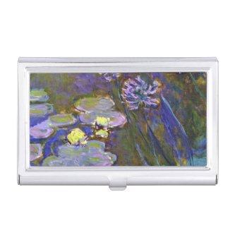 Claude Monet Water Lilies Agapanthus  Case