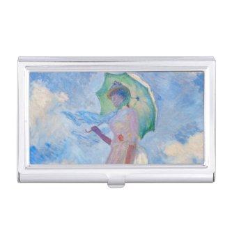Claude Monet - Woman with a Parasol facing left  Case